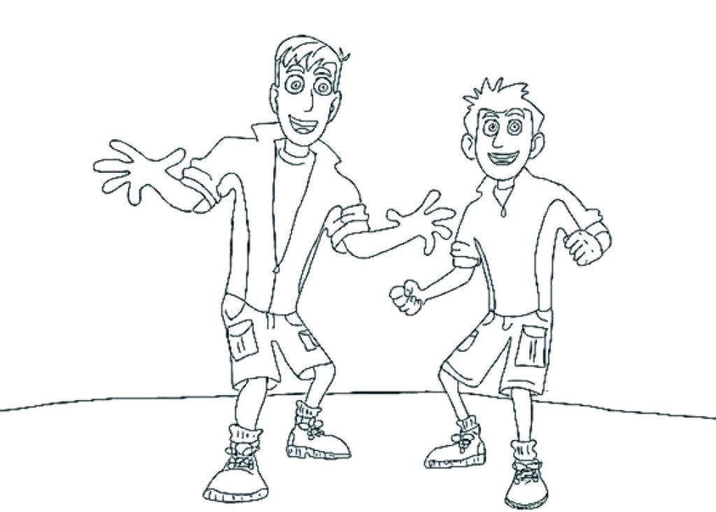 1024x732 Wild Kratts Coloring Pages Wild Coloring Book Coloring Pages.