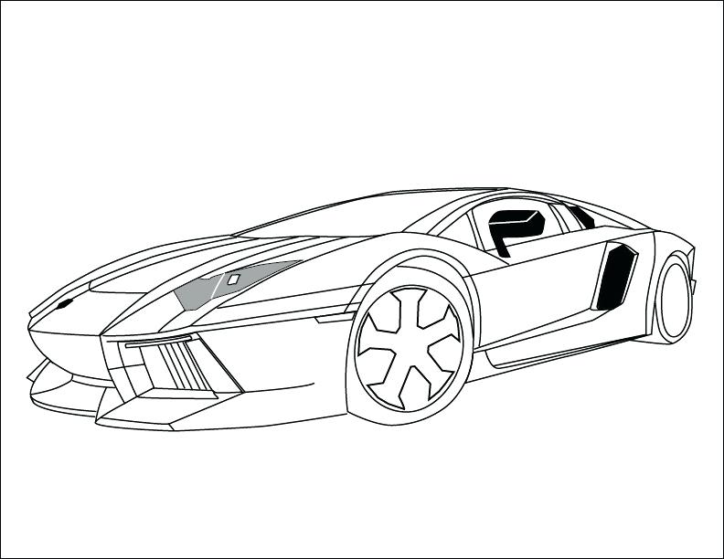 Lamborghini Gallardo Coloring Pages at GetDrawings | Free download