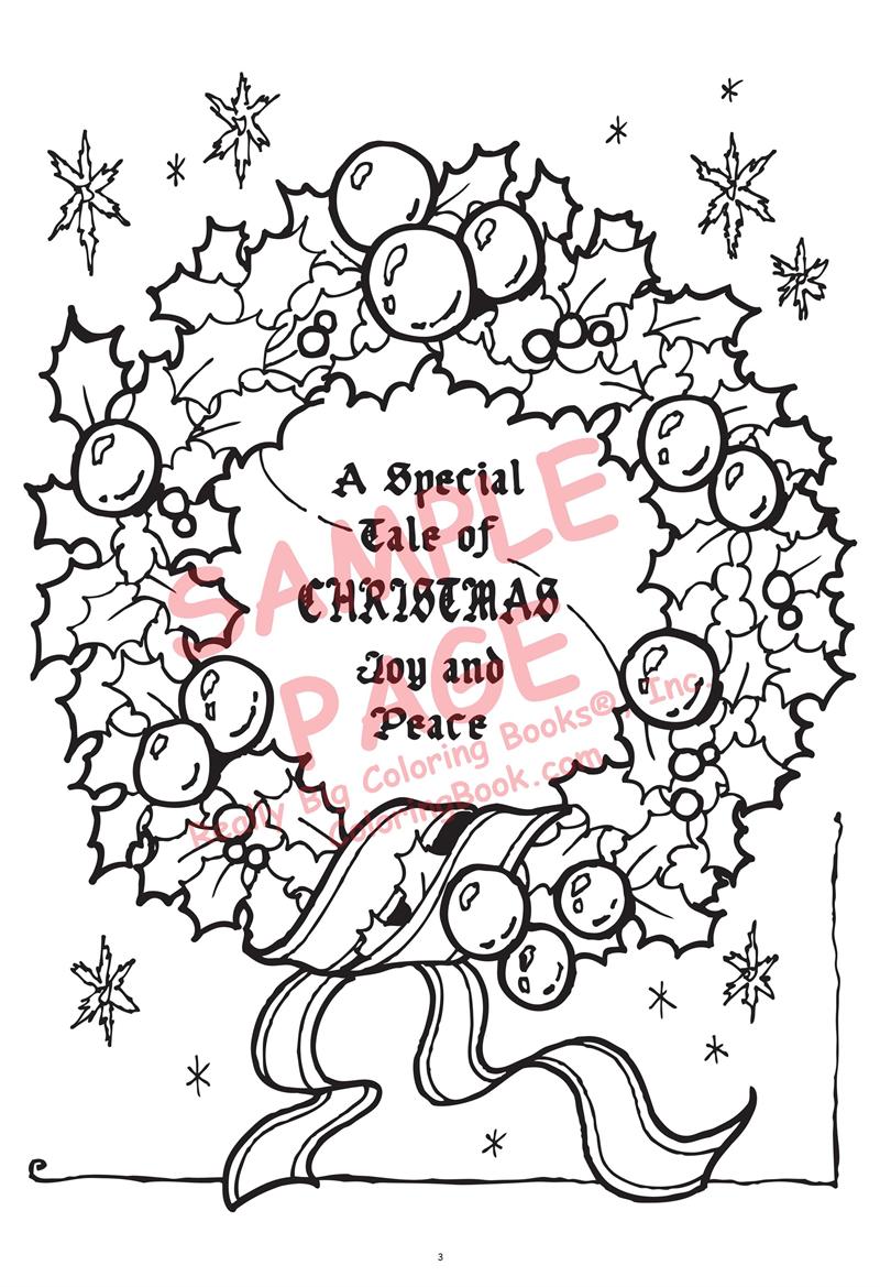 Large Christmas Coloring Pages at GetDrawings Free download