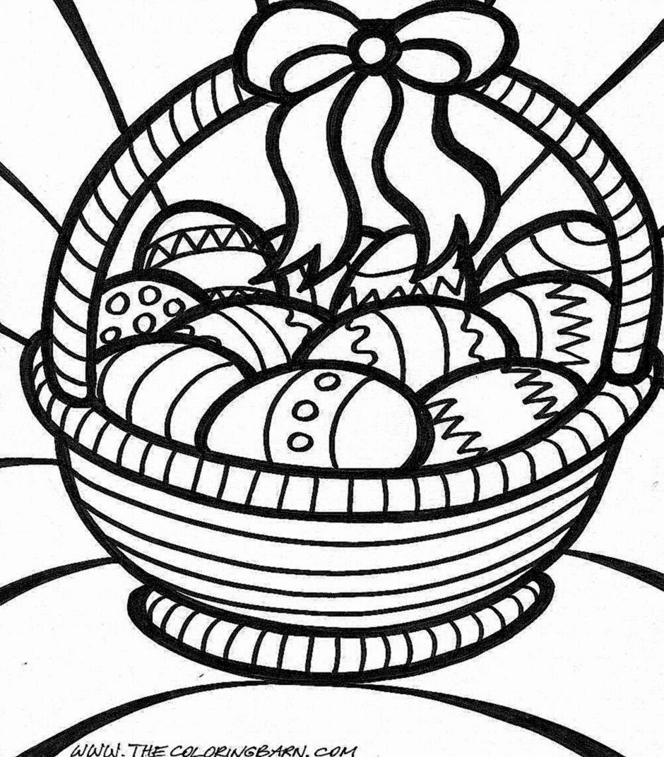 Coloring pages big print