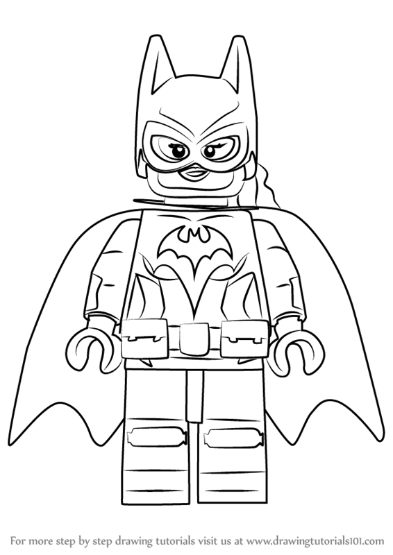 Lego Batgirl Coloring Pages At Getdrawings Free Download