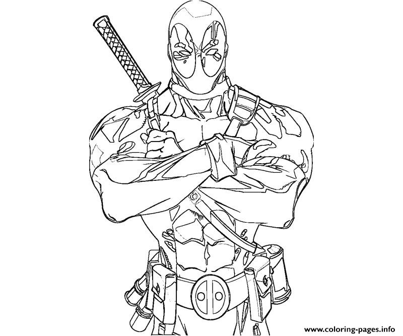 Lego Deadpool Coloring Pages At Getdrawings Free Download