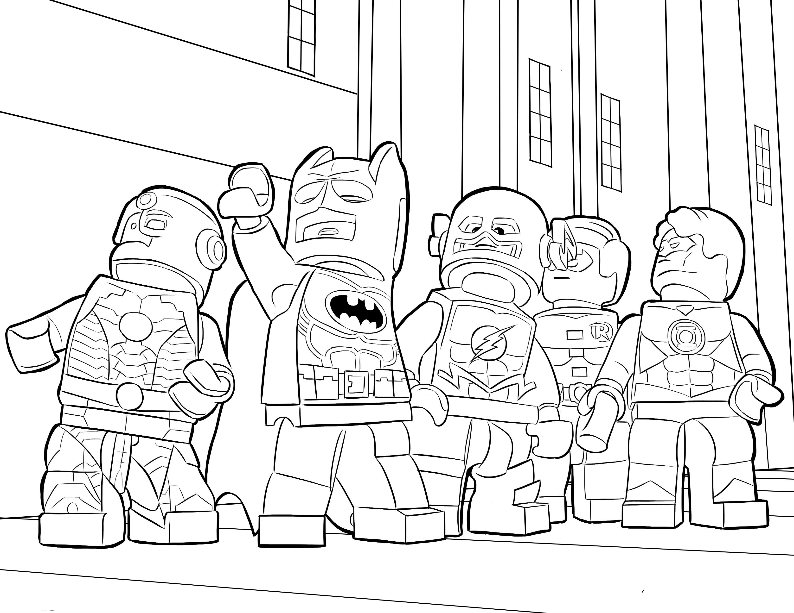 Lego Dimensions Coloring Pages At Getdrawings Free Download