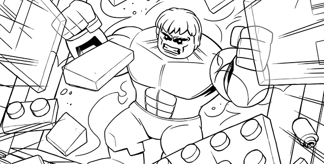 Lego Marvel Avengers Coloring Pages At Getdrawings Free Download