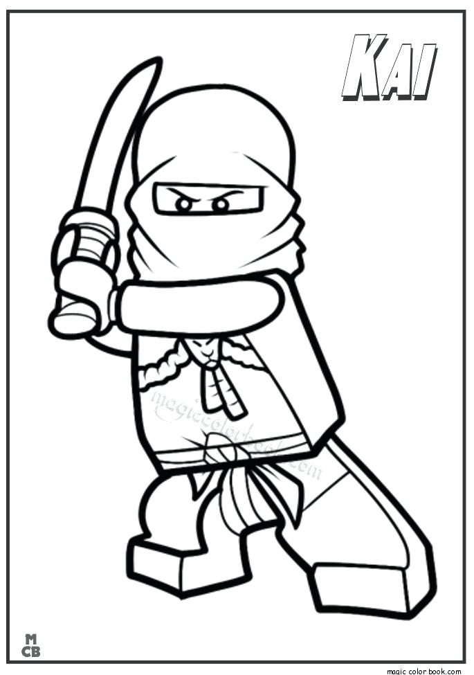 lego ninjago coloring pages kai zx at getdrawings  free