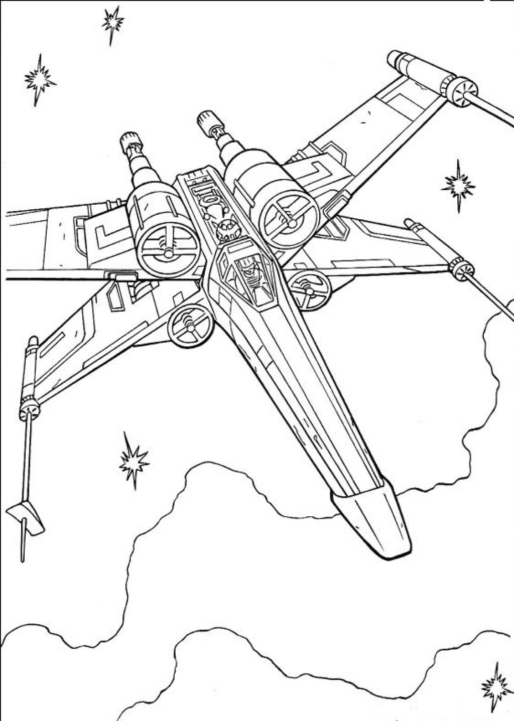 Lego Star Wars Ships Coloring Pages at GetDrawings | Free download