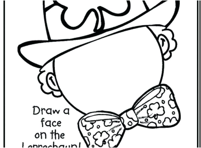 Leprechaun And Rainbow Coloring Pages at GetDrawings | Free download