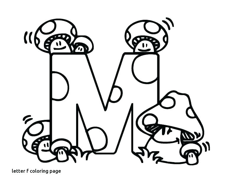 Letter F Coloring Page at GetDrawings | Free download