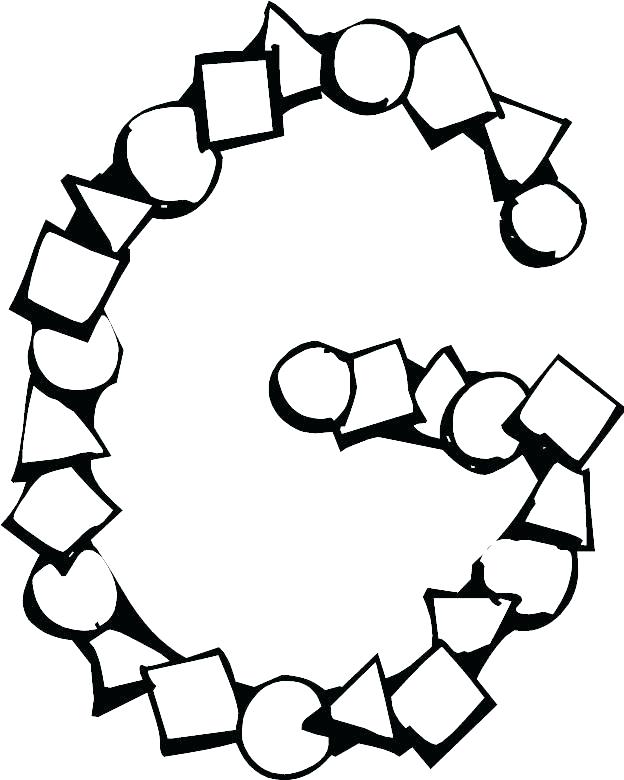 Letter G Coloring Pages Preschool at GetDrawings  Free download