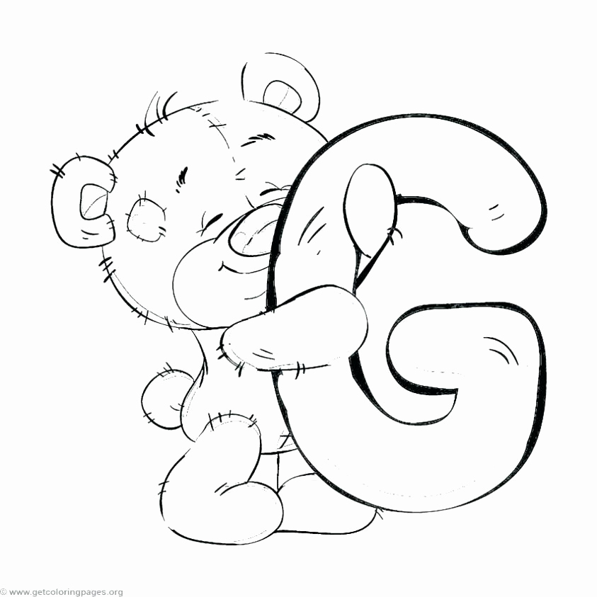 Letter G Coloring Pages Preschool at GetDrawings  Free download