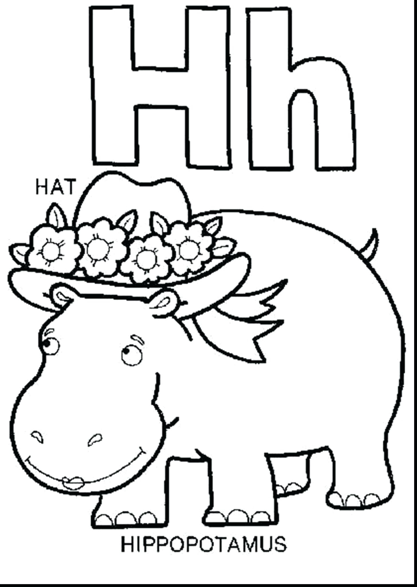 Letter H Coloring Pages At GetDrawings Free Download