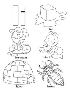 Letter I Coloring Pages For Preschoolers at GetDrawings | Free download