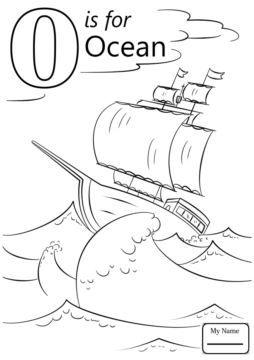 Letter O Coloring Pages at GetDrawings | Free download