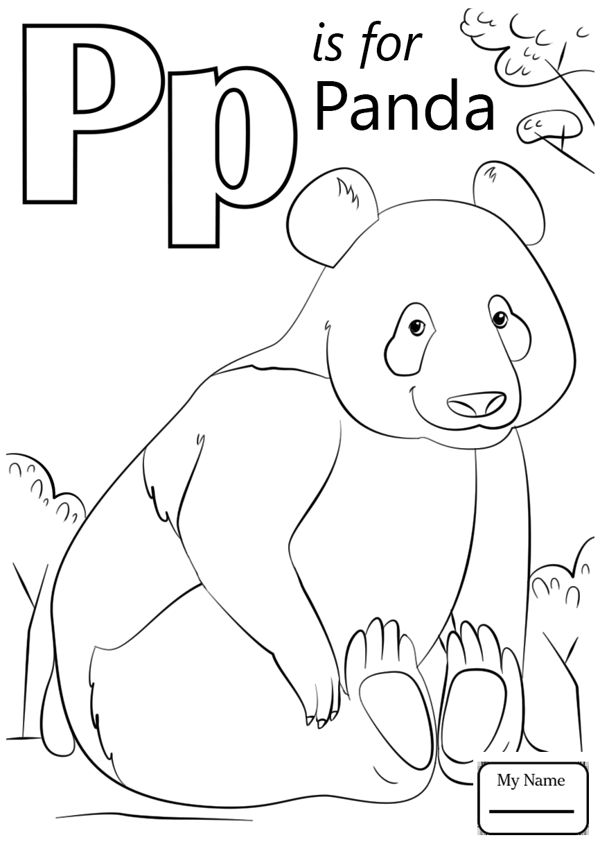  Letter P Coloring Pages At GetDrawings Free Download