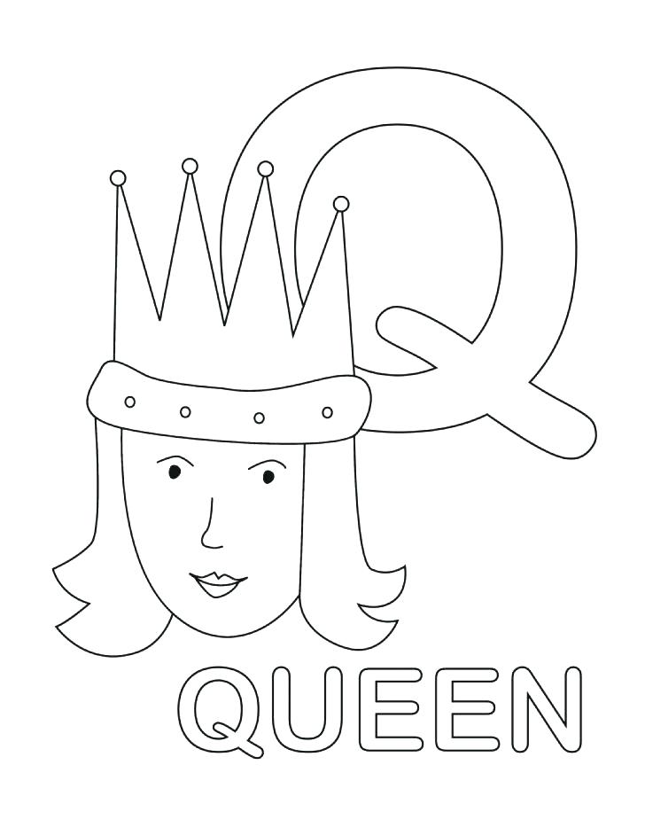 Letter Q Coloring Pages Preschool at GetDrawings | Free download