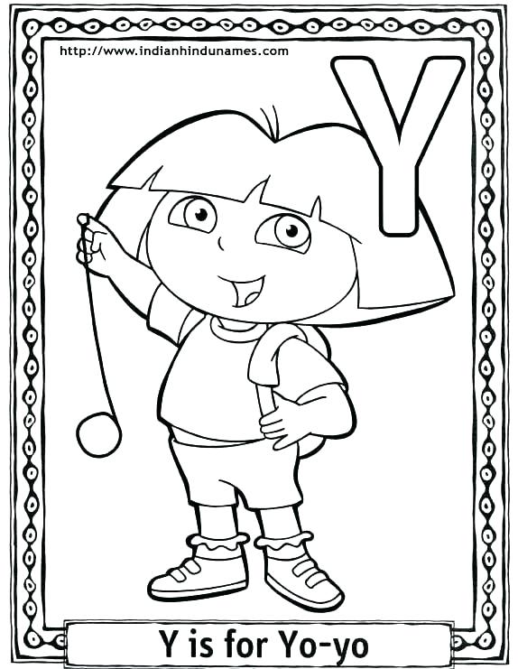 Letter Y Coloring Pages at GetDrawings  Free download