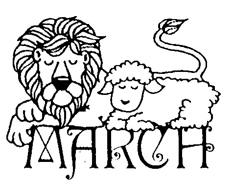 Lion And Lamb Coloring Page At Getdrawings Free Download