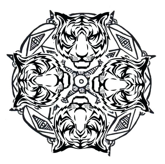 Lion Mandala Coloring Pages at GetDrawings | Free download