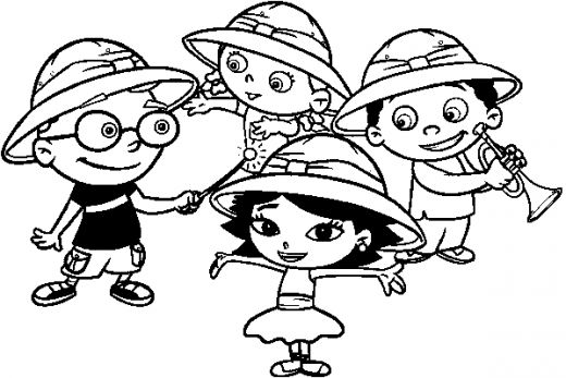 Little Einsteins Printable Coloring Pages at GetDrawings | Free download