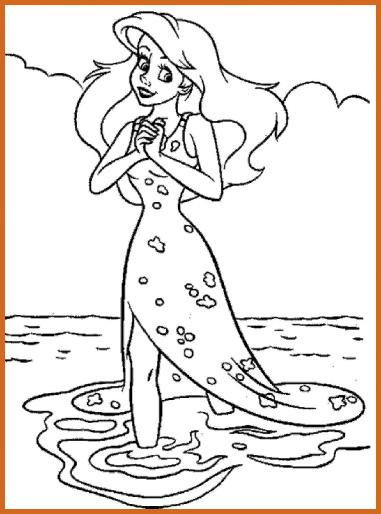 Little Mermaid And Eric Coloring Pages at GetDrawings Free download