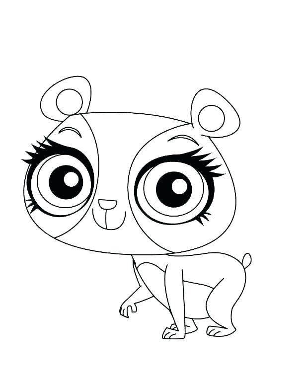 Littlest Pet Shop Coloring Pages Zoe at GetDrawings | Free download