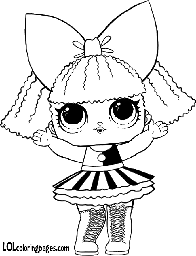 Lol Doll Coloring Pages at GetDrawings | Free download