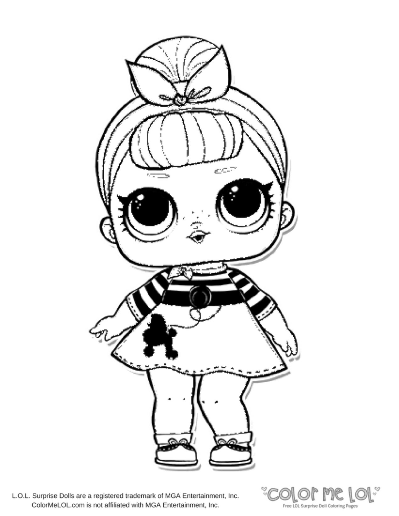 Lol Doll Coloring Pages at GetDrawings | Free download
