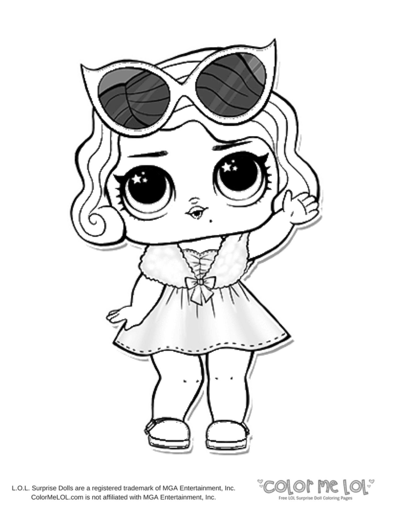 Lol Dolls Coloring Pages at GetDrawings | Free download