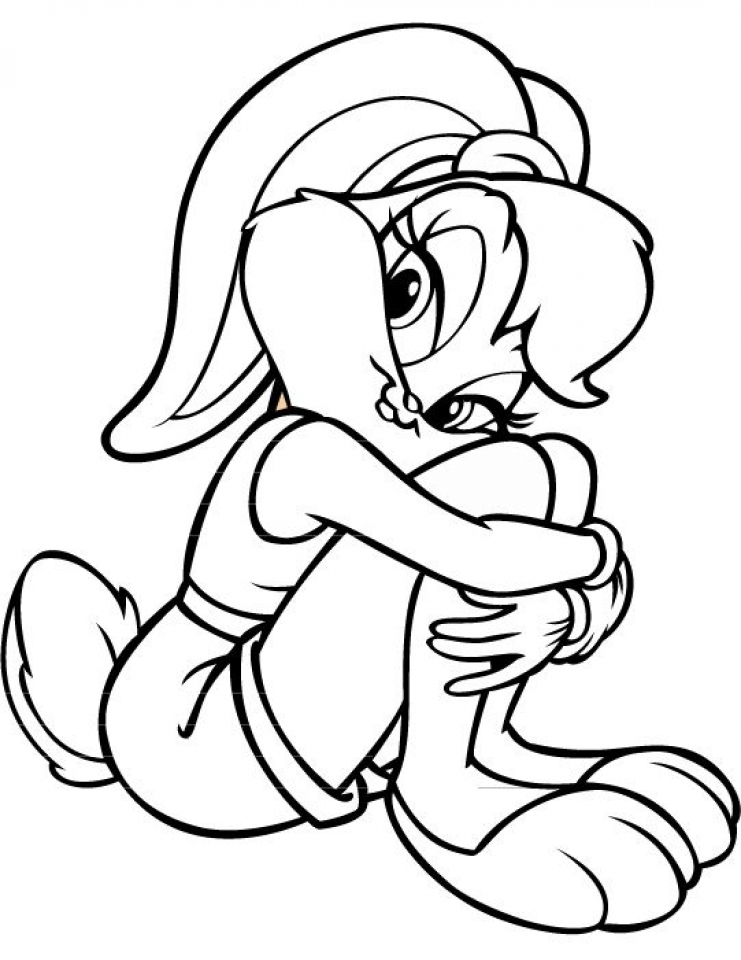 Lola Bunny Coloring Pages At Getdrawings Free Download