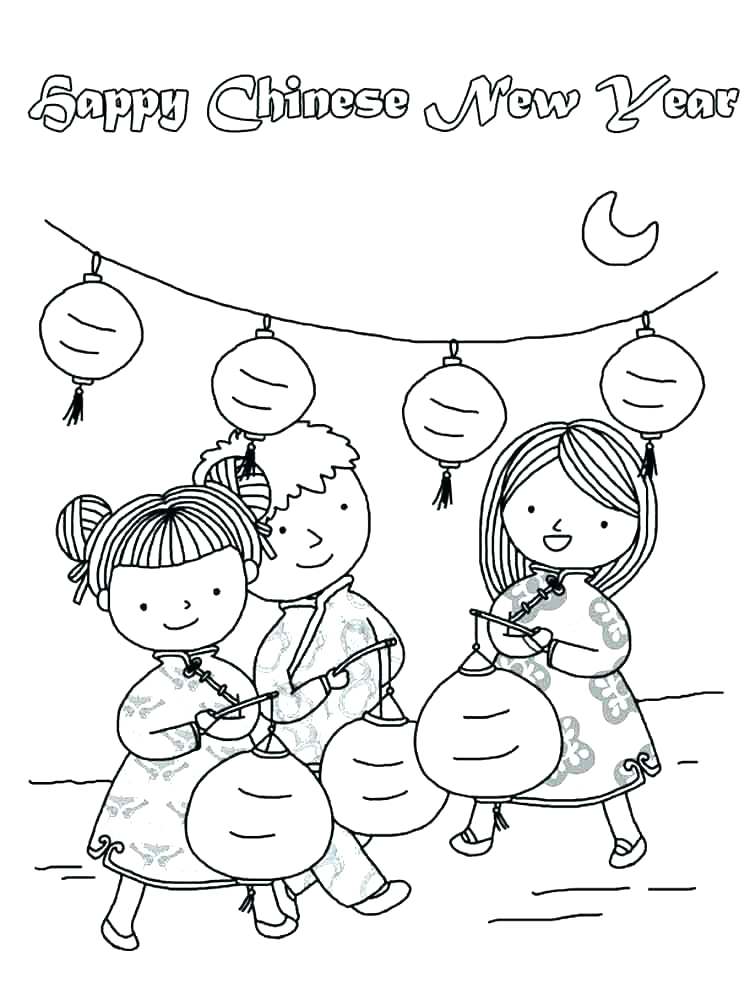 Lunar New Year Coloring Pages at GetDrawings Free download