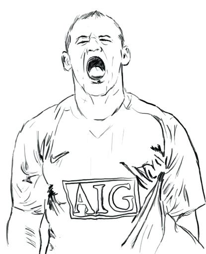 Manchester United Coloring Pages at GetDrawings | Free download