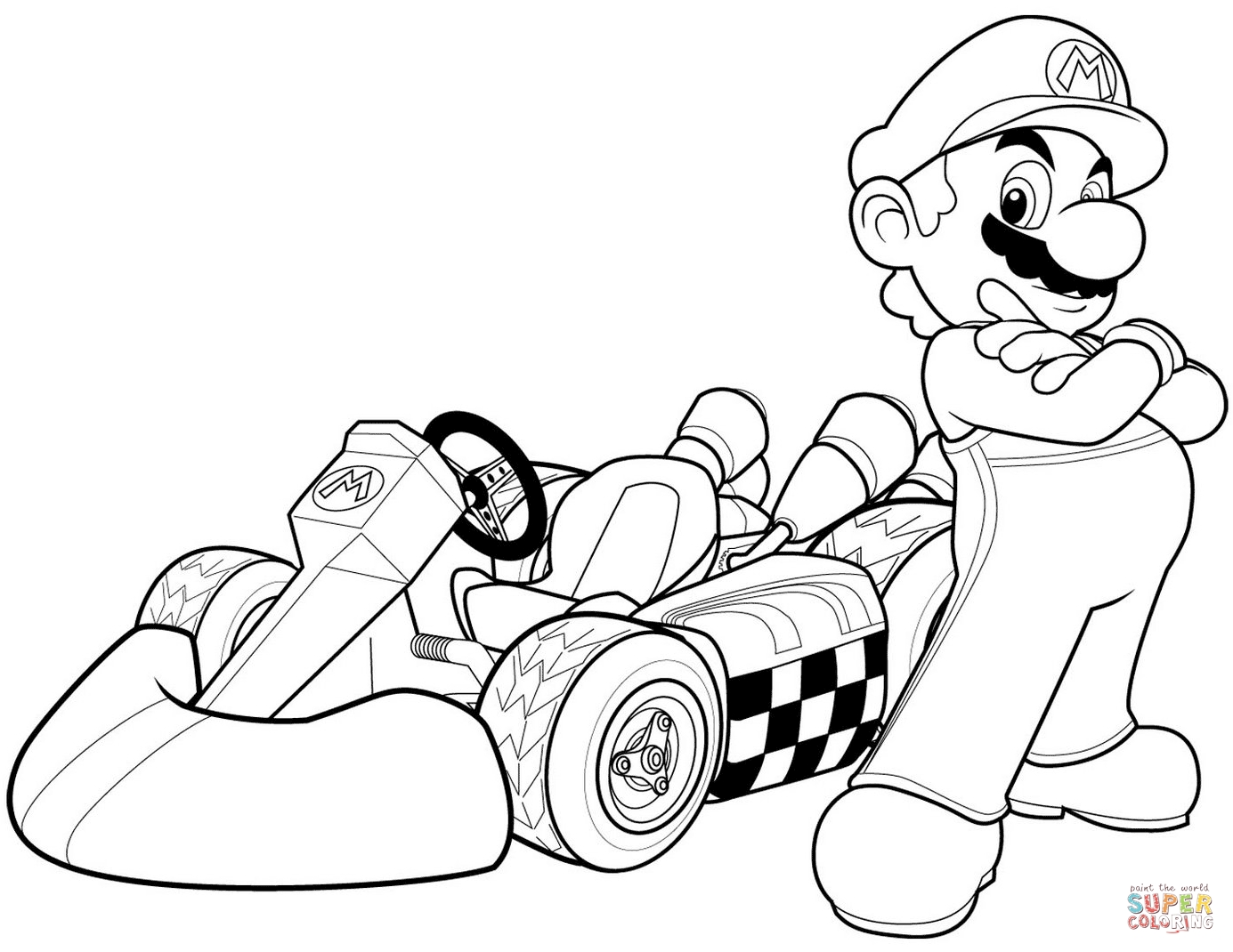 Mario odyssey coloring pages vk