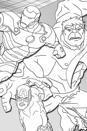 Marvel Printable Coloring Pages at GetDrawings | Free download