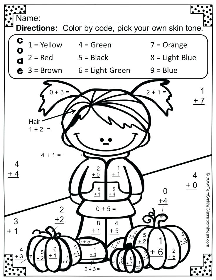 Math Coloring Pages 1st Grade at GetDrawings Free download