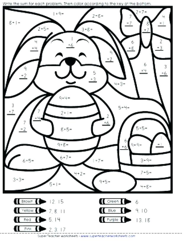 Math Problem Coloring Pages at GetDrawings | Free download