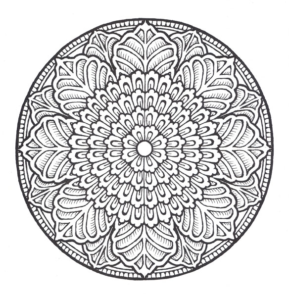 Medallion Coloring Pages At Getdrawings Free Download