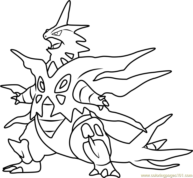 Mega Pokemon Coloring Pages Printable At Getdrawings Free Download