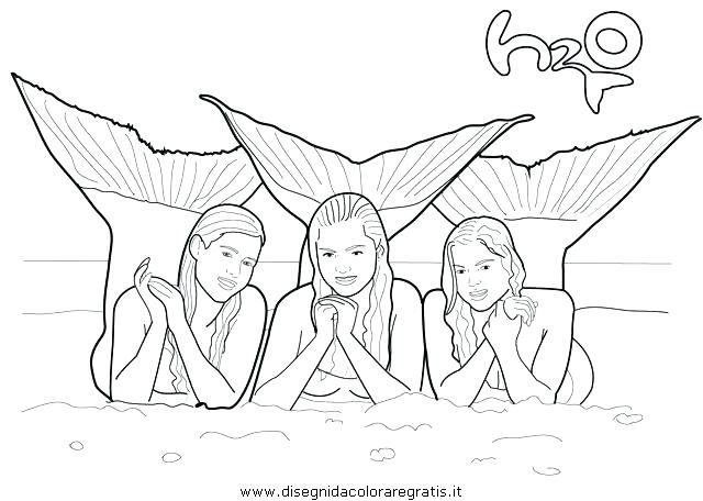 Mermaid Coloring Pages Realistic at GetDrawings | Free ...