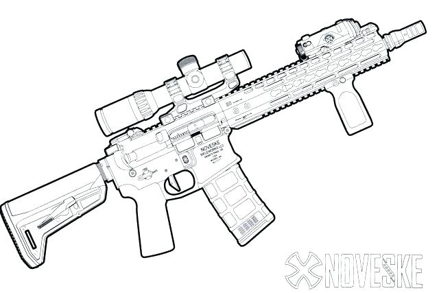 Military Gun Coloring Pages at GetDrawings Free download