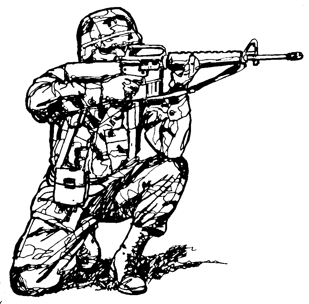 Military Gun Coloring Pages at GetDrawings | Free download