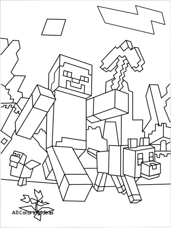 Free Printable Minecraft Mobs Coloring Pages
