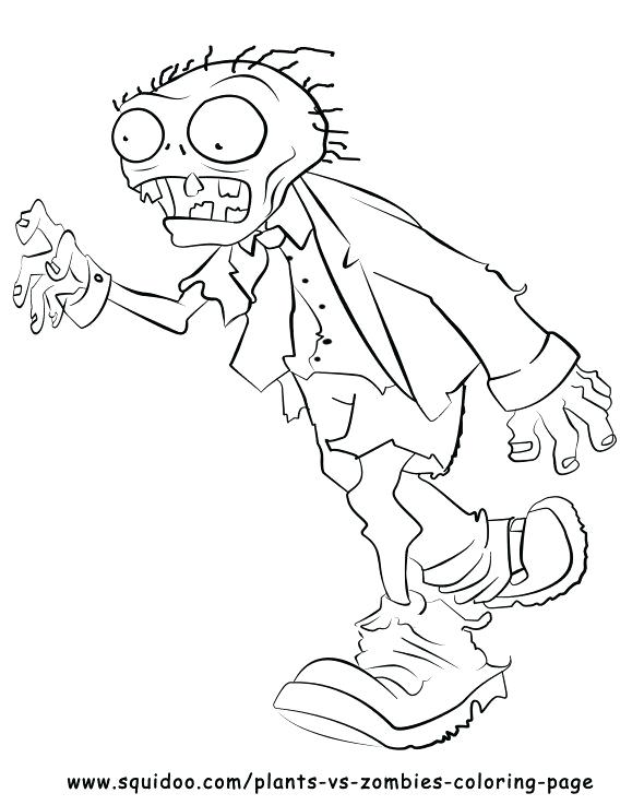 Free Minecraft Zombie Coloring Pages