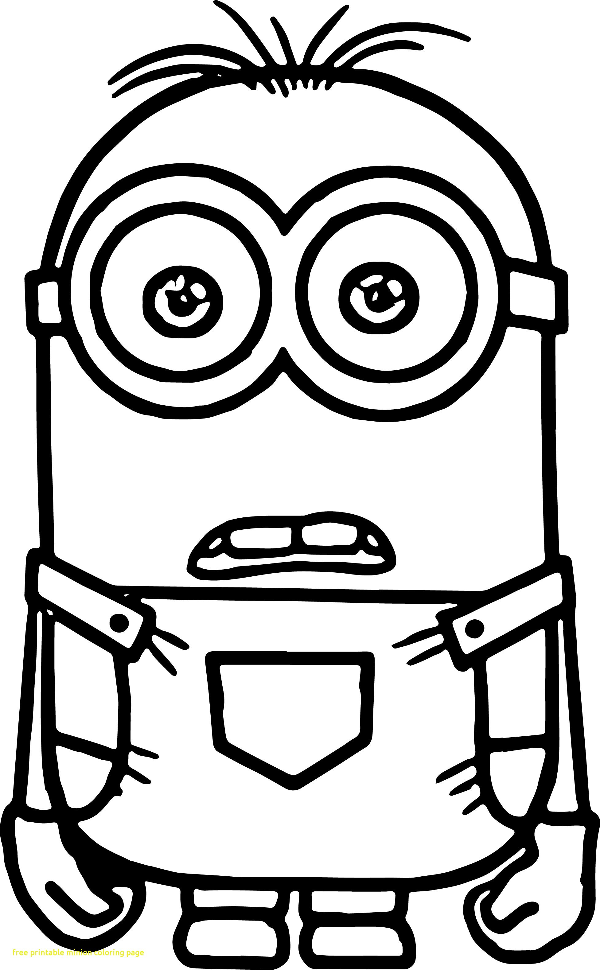 Minion Coloring Pages To Print Out at GetDrawings Free download