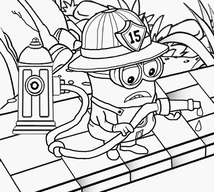 Minion Thanksgiving Coloring Pages at GetDrawings | Free download