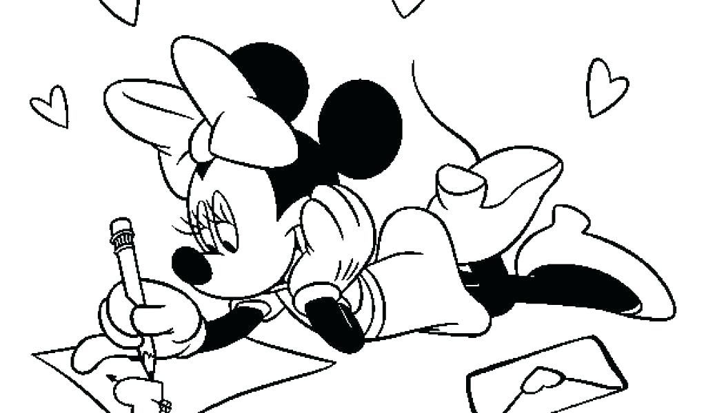 Minnie Mouse Bow Coloring Page at GetDrawings Free download