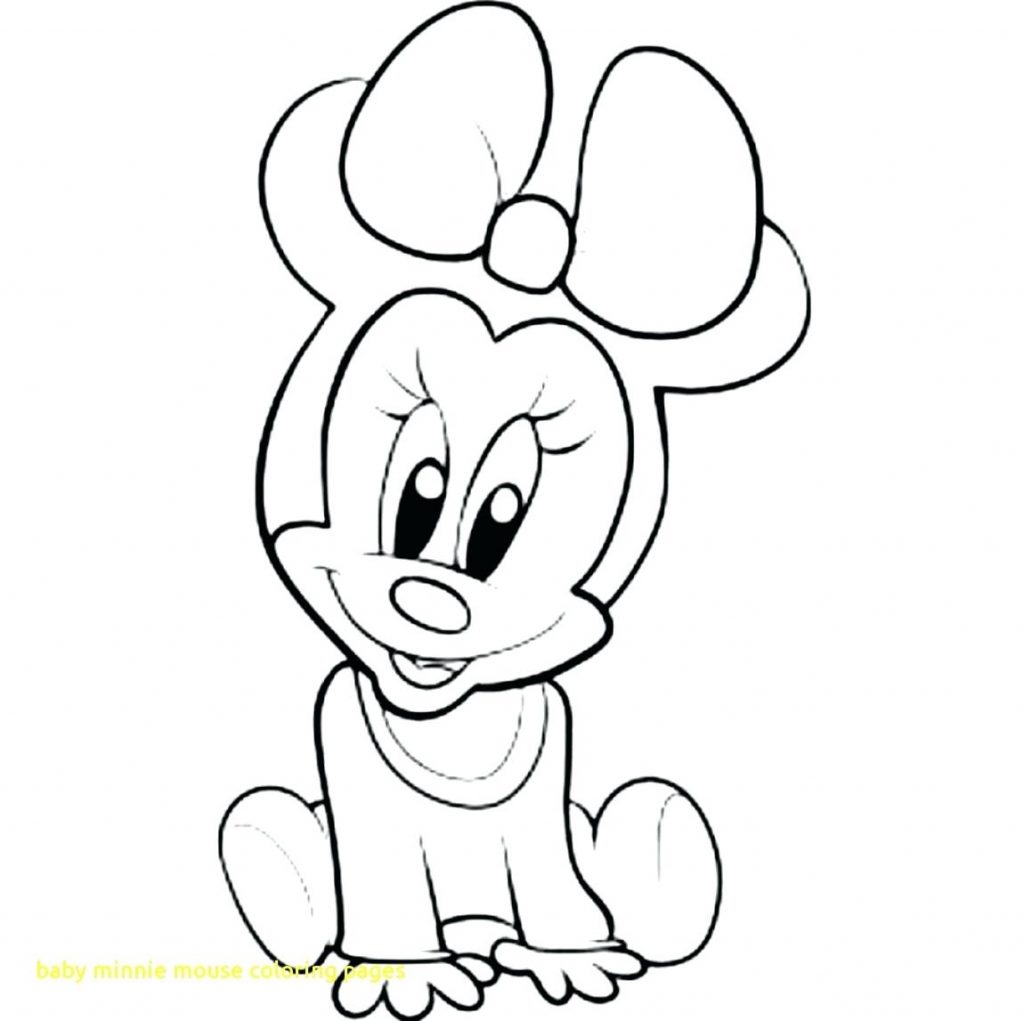 Minnie Mouse Head Coloring Pages at GetDrawings | Free download