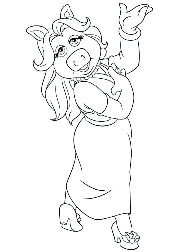 31 Miss Piggy Coloring Pages Zsksydny Coloring Pages