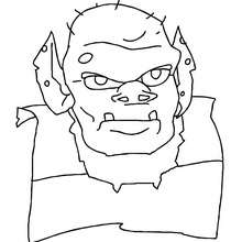 Monster Face Coloring Pages at GetDrawings | Free download