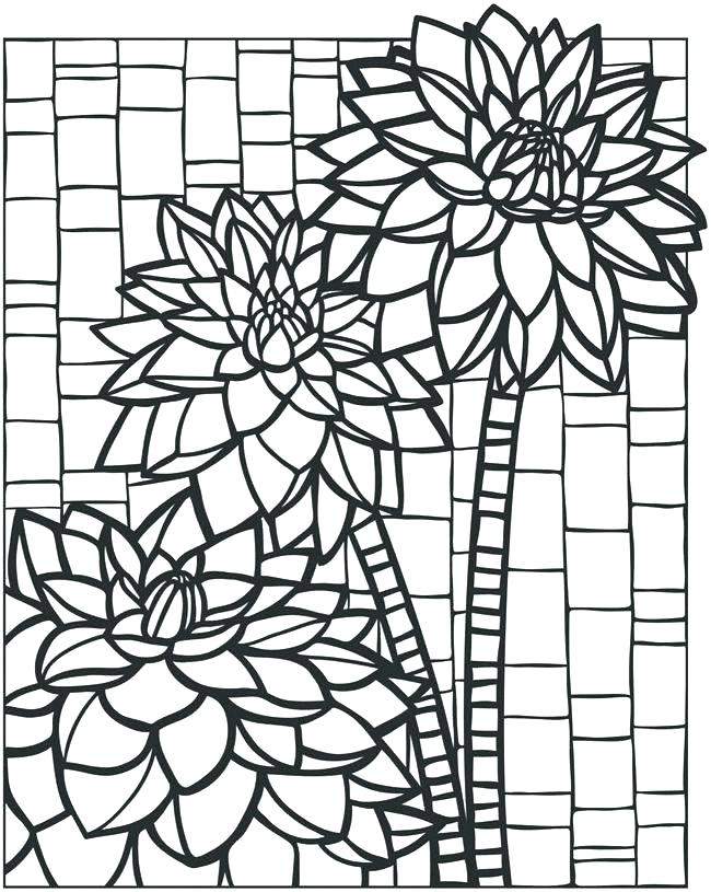 mosaic-coloring-pages-at-getdrawings-free-download