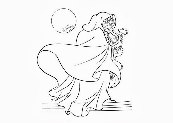 700x500 Mother Gothel Coloring Pages Free Coloring Pages And Coloring.